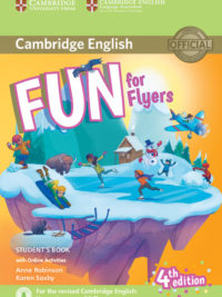 [Sách] Cambridge FUN for Flyers 4th (Edition 2018 ) Student's book - Sách giấy gáy xoắn