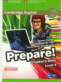 [Sách] Cambridge English Prepare! Level 6 Student's Book (1st Edition) - Sách giấy gáy xoắn