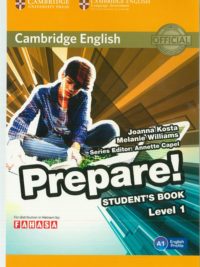 [Sách] Cambridge English Prepare! Level 1 Student's Book (1st Edition) - Sách giấy gáy xoắn