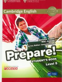 [Sách] Cambridge English Prepare! Level 5 Student's Book (1st Edition) - Sách giấy gáy xoắn