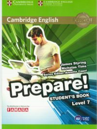 [Sách] Cambridge English Prepare! Level 7 Student's Book (1st Edition) - Sách giấy gáy xoắn