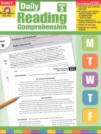 [Sách] Daily Reading Comprehension Grade 5 - Sách giấy gáy xoắn