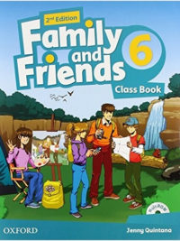 [Sách] Family and Friends 6 (2nd Edition Bristish) Class book - Sách giấy gáy xoắn