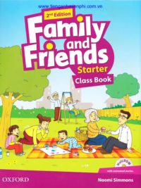 [Sách] Family and Friends Starter (2nd Edition Bristish) Class book - Sách giấy gáy xoắn