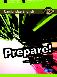 [Sách] Cambridge English Prepare! Level 6 Teacher's book  (1st Edition)  - Sách giấy gáy xoắn