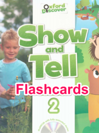 [THẺ FLASHCARD] Show and Tell 2 - 53 cards A5 Ép plastics  (1st Edition)