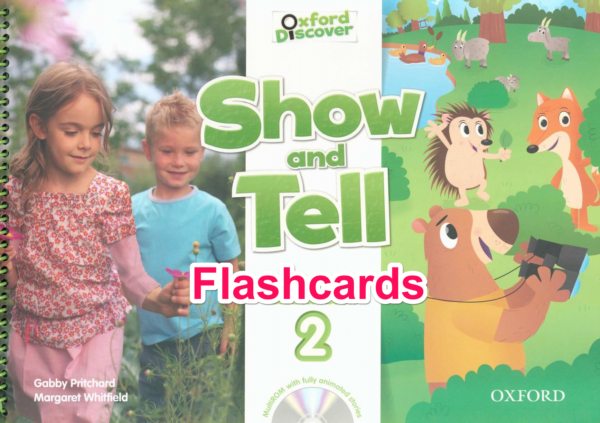 [THẺ FLASHCARD] Show and Tell 2 - 53 cards A5 Ép plastics  (1st Edition)