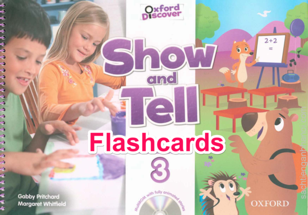 [THẺ FLASHCARD] Show and Tell 3 - 54 cards A5 Ép plastics  (1st Edition)