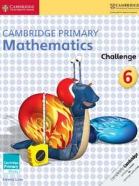 [Sách] Cambridge Primary Mathematics 6 Challenge  (with answers, kèm đáp án) (1st Edition) -  Sách giấy gáy xoắn