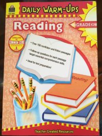 [Sách] Daily Warm-Ups: Reading Grade 1 (ĐÃ BAO GỒM ĐÁP ÁN)  - Sách giấy gáy xoắn