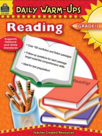 [Sách] Daily Warm-Ups: Reading Grade 3  (ĐÃ BAO GỒM ĐÁP ÁN)  – Sách giấy gáy xoắn