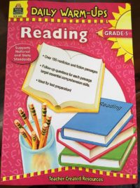 [Sách] Daily Warm-Ups: Reading Grade 5  (ĐÃ BAO GỒM ĐÁP ÁN)  – Sách giấy gáy xoắn