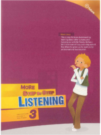 [DOWNLOAD PDF] More Step by Step Listening 3 - STUDENT BOOK