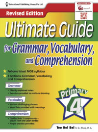 [Sách] Ultimate Guide for Grammar, Vocabulary & Comprehension primary 4 - Sách giấy gáy xoắn