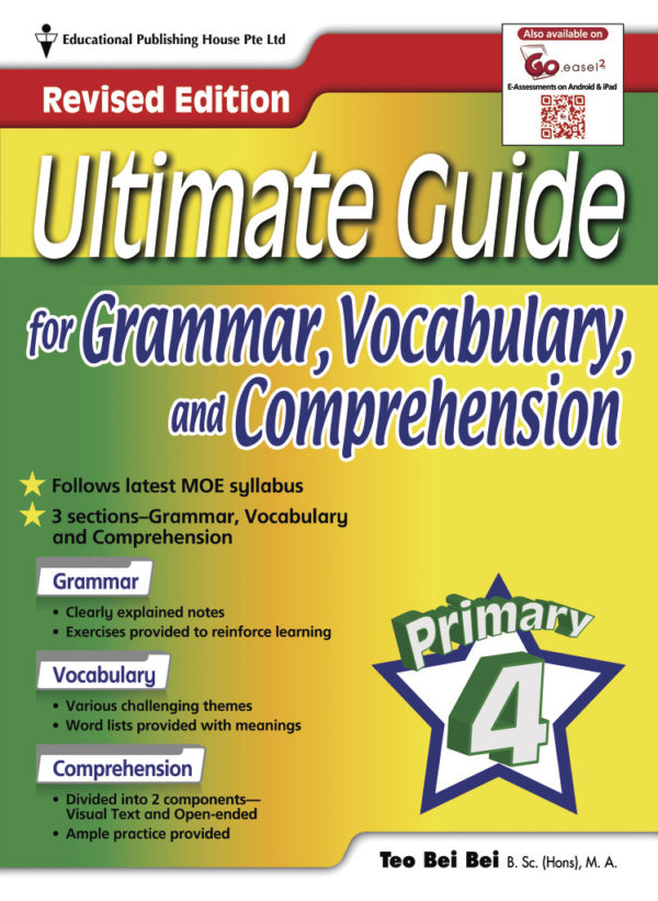 [Sách] Ultimate Guide for Grammar, Vocabulary & Comprehension primary 4 - Sách giấy gáy xoắn