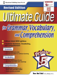 [Sách] Ultimate Guide for Grammar, Vocabulary & Comprehension primary 5 - Sách giấy gáy xoắn