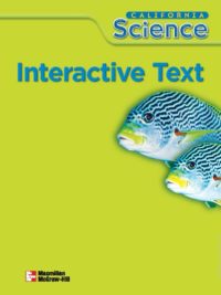 [Sách] California Science Grade 5 Interactive Text - Sách giấy gáy xoắn