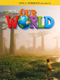 [Sách] Our World (1st Edition American) level 4 Workbook - Sách giấy gáy xoắn