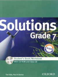 [Sách] Solutions grade 7 Student's Book/Workbook - sách giấy gáy xoắn