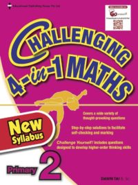 [Sách] Challenging 4-in-1 Maths Primary 2 ( có đáp án cuối sách) - Sách giấy gáy xoắn