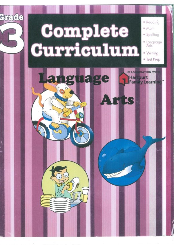 [Sách] Complete Curriculum 3 Language Arts - Sách giấy gáy xoắn