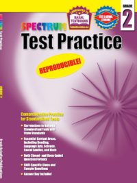 [Sách] Spectrum Test Practice Grade 2 (có kèm đáp án) – Sách giấy gáy xoắn