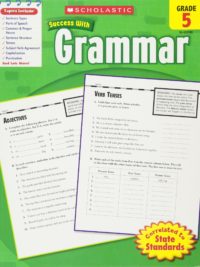 [Sách] Scholastic Success With Grammar Grade 5  - Sách giấy gáy xoắn