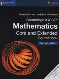 [Sách] Cambridge IGCSE Mathematics (2nd Edition 2018) Core and Extended Coursebook (with answers key)   (Part 1 + Part II)  - Sách giấy gáy xoắn