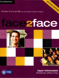 [Sách] Cambridge face2face Second Edition Upper Intermediate Workbook without Key – Sách giấy gáy xoắn