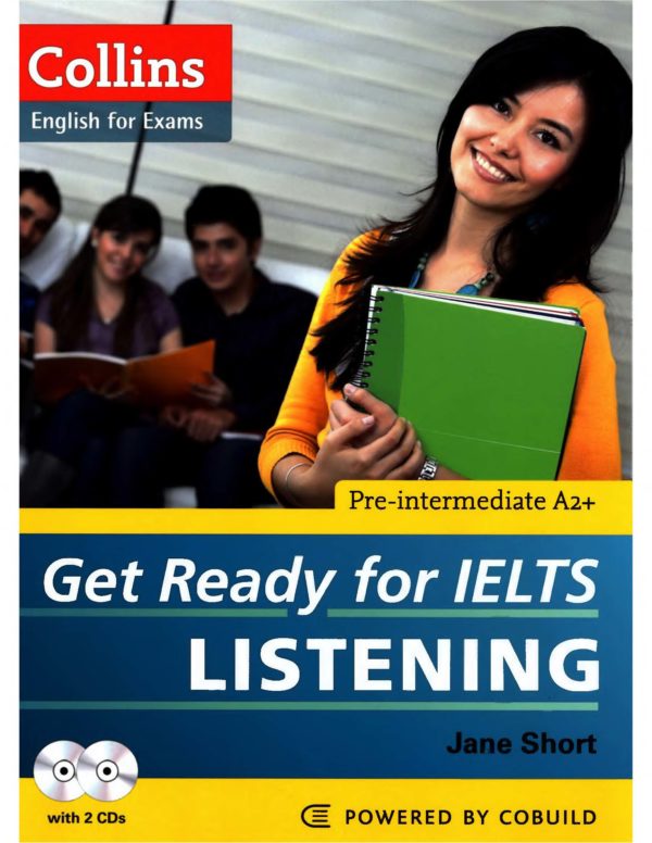 [Sách] Collins English for Exam - Get Ready for IELTS Listening Pre-intermediate A2+ – Sách giấy gáy xoắn