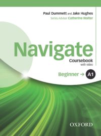 [Sách] Oxford Navigate A1 Beginner Coursebook with Video – Sách giấy gáy xoắn