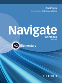 [Sách] Oxford Navigate A2 Elementary Workbook with Key – Sách giấy gáy xoắn