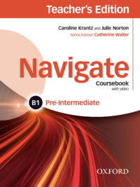 [Sách] Oxford Navigate B1 Pre-intermediate Coursebook with Video Teacher's Edition – Sách giấy gáy xoắn