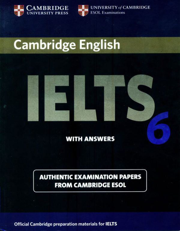 [Sách] Cambridge English IELTS 6 - Sách giấy gáy xoắn