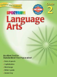 [Sách] Spectrum Language Arts Grade 2 (Updated and Revised) (có kèm đáp án) – Sách giấy gáy xoắn