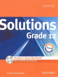 [Sách] Solutions grade 12 Student’s Book/Workbook – Sách giấy gáy xoắn