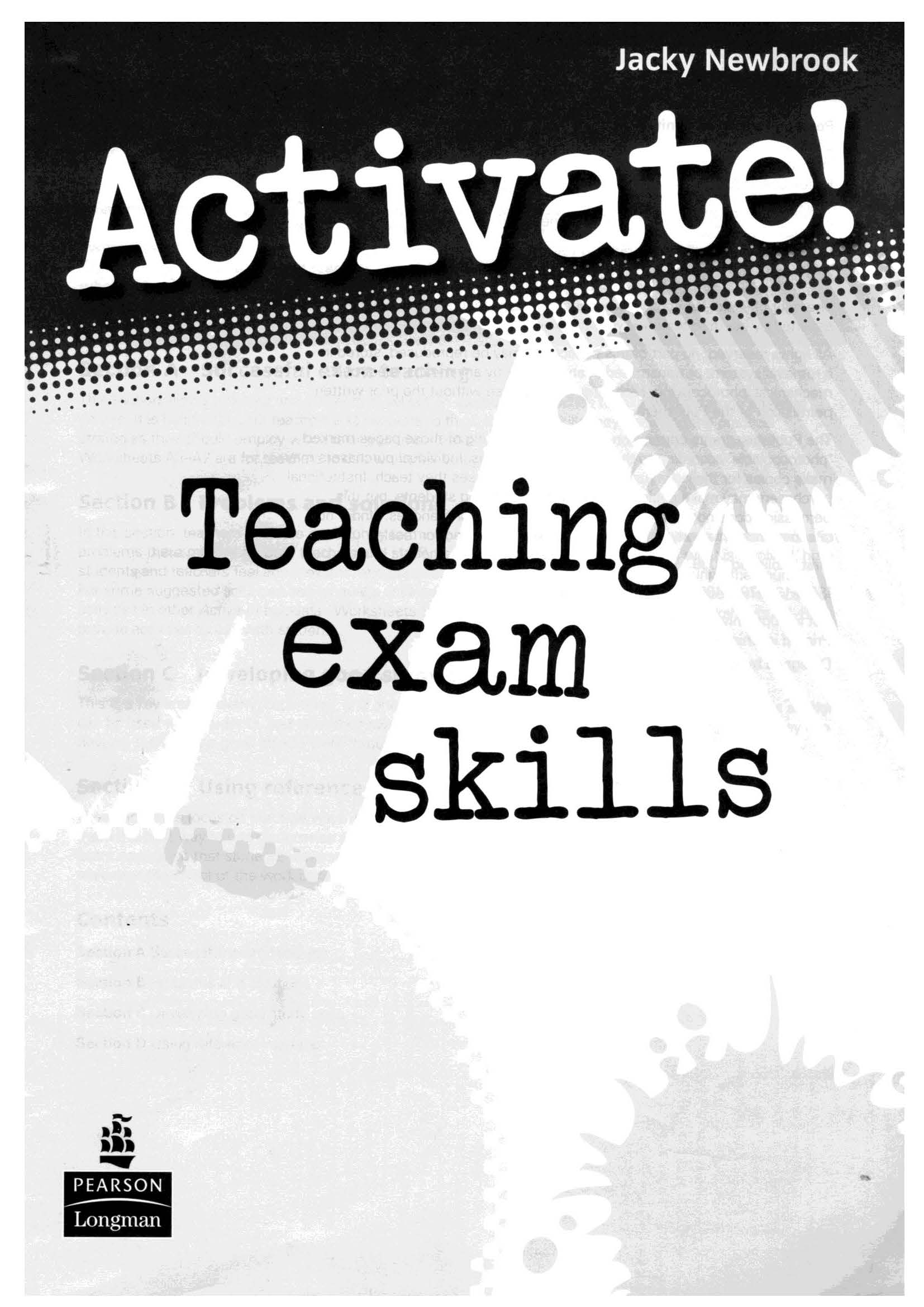 Wiseman skills exam. Книга how to teach for Exams. Activate 1 teacher Handbook.