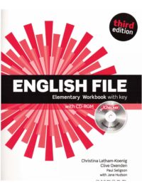 [Sách] English File Elementary Workbook with key (Third Edition) – Sách giấy gáy xoắn