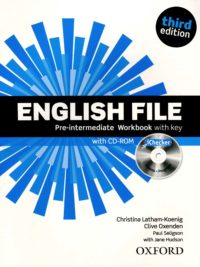 [Sách] English File Pre-intermediate Workbook with key (Third Edition) – Sách giấy gáy xoắn