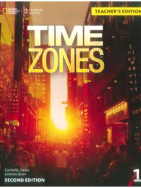 [Sách] Time Zones 1 Teacher's Edition (Second Edition) – Sách giấy gáy xoắn