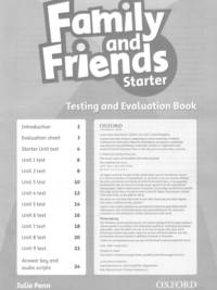 [DOWNLOAD PDF] Family and Friends Starter Testing and Evaluation Book (PHIÊN BẢN CŨ - 1st Edition BRITISH ENGLISH) -