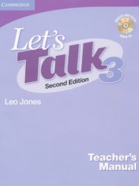 [Sách] Let's Talk 3 Teacher's Manual (Second Edition) - Sách giấy gáy xoắn