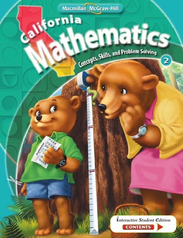 [Sách] California Mathematics Grade 2(Concepts, Skills, And Problem Solving)  - Sách giấy gáy xoắn