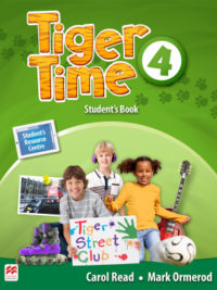 [Sách] Macmillan Tiger Time 4 Student's Book - Sách giấy gáy xoắn