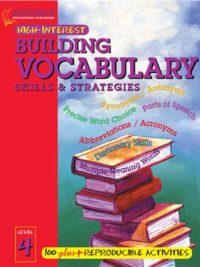 [Sách] Building Vocabulary Skills & Strategies Level 4 (High-Interest Building Vocabulary Skills & Strategies) - Sách giấy gáy xoắn