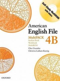 [Sách] American English File MultiPACK 4B Student and Workbook  (1st Edition) – Sách giấy gáy xoắn