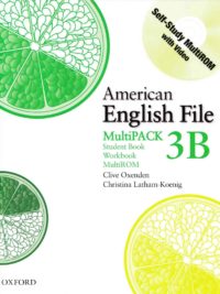 [Sách] American English File MultiPACK 3B Student and Workbook  (1st Edition) – Sách giấy gáy xoắn