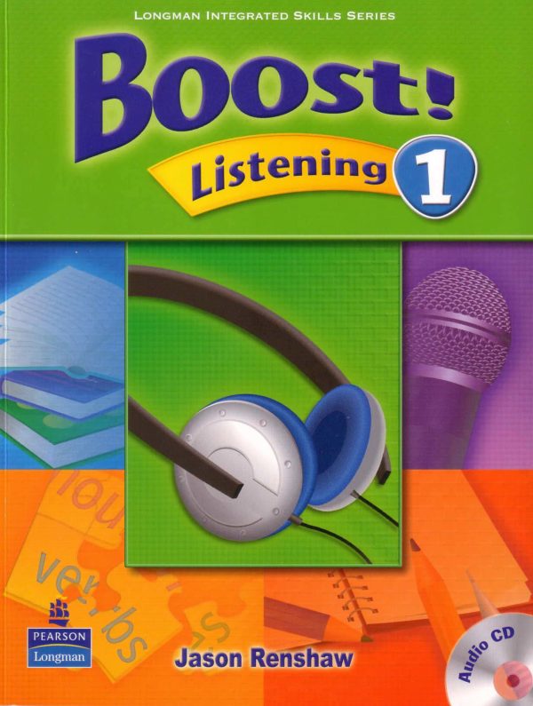 [Sách] Boost! 1 Listening : Student Book – Sách giấy gáy xoắn