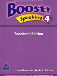 [Sách] Boost! 4 Speaking : Teacher's Edition – Sách giấy gáy xoắn