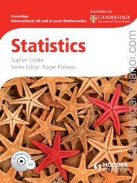 [DOWNLOAD PDF] Cambridge International AS and A Level Mathematics Statistics  by Sophie Goldie [1]